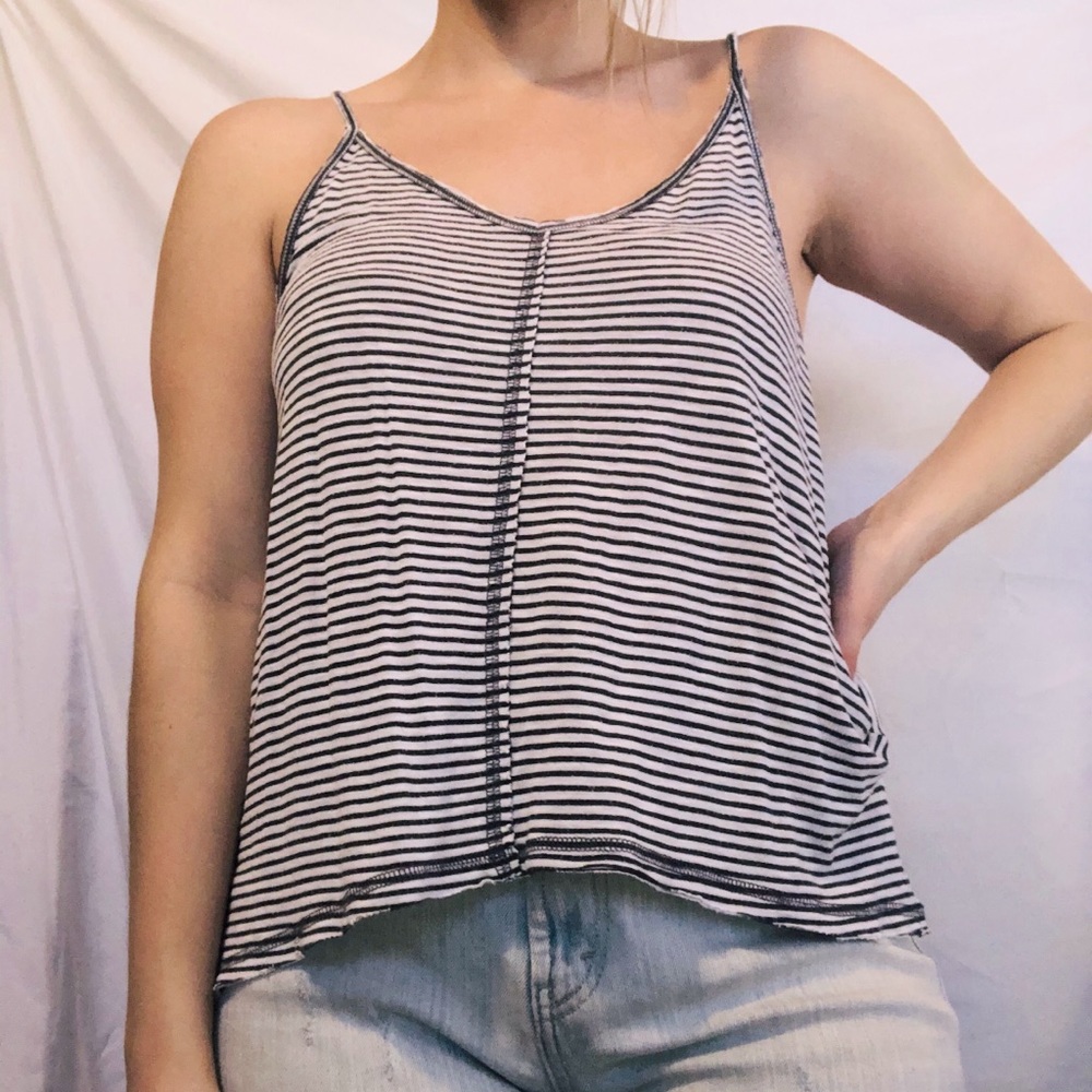 billabong striped tank